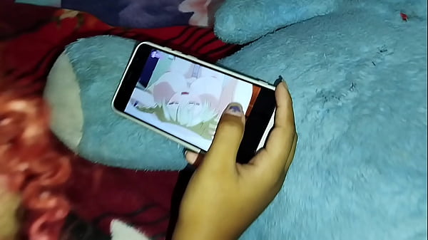 Step sister was watching hentai so I helped her with my dick. Brazilian big ass